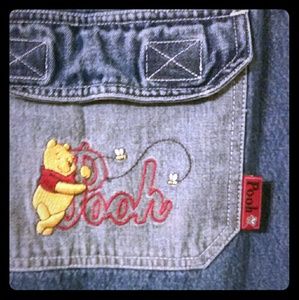 Winnie the Pooh Denim Overalls